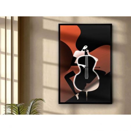 Violonchelo Cuadro Luz Led 80x120 de Schuller