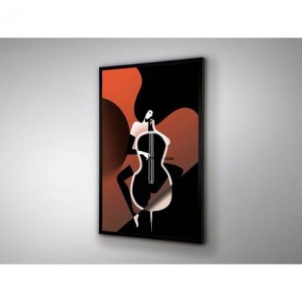 Violonchelo Cuadro Luz Led 80x120 de Schuller