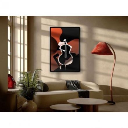 Violonchelo Cuadro Luz Led 80x120 de Schuller