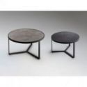 Naira Set Mesas Pequeña Gris Negro de Schuller Naira Set Mesas Pequeña Gris Negro de Schuller