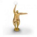 El Globo Figura 1l  Oro de Schuller