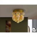 Rocio Plafón 6l Oro Dimable de Schuller