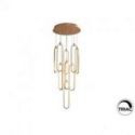 Colette Lámpara 9l Oro Rosa de Schuller Colette Lámpara 9l Oro Rosa de Schuller