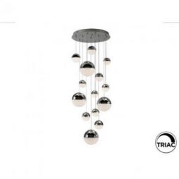 Sphere Lámpara 14l Cromo D60 Dimable de Schuller