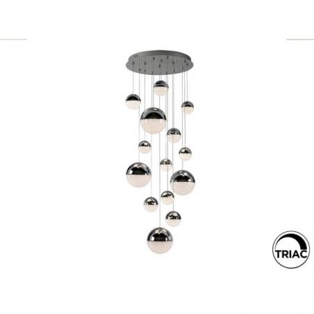 Sphere Lámpara 14l Cromo D60 Dimable de Schuller