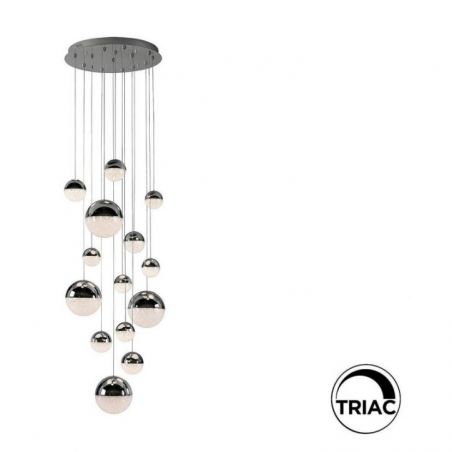 Sphere Lámpara 14l Cromo D60 Dimable de Schuller