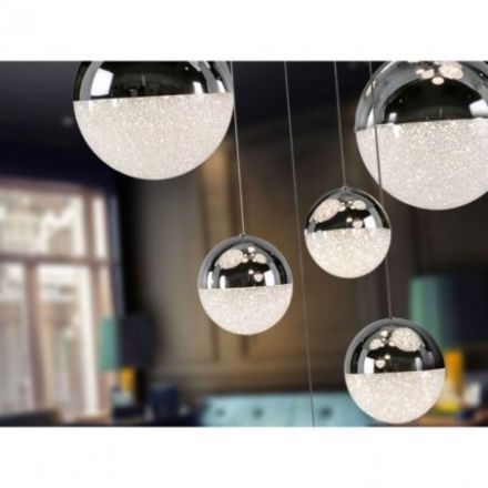 Sphere Lámpara 14l Cromo D60 Dimable de Schuller
