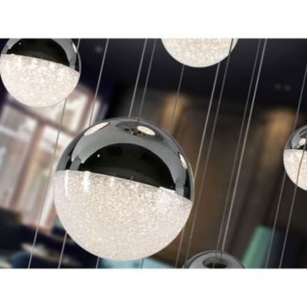 Sphere Lámpara 14l Cromo D60 Dimable de Schuller