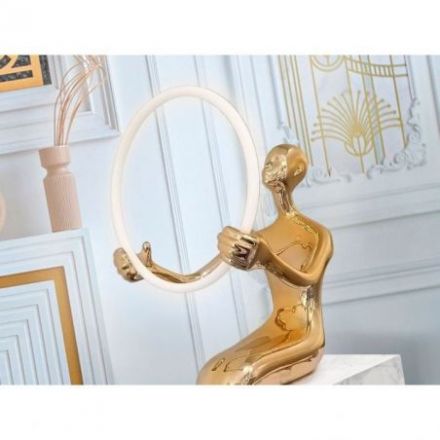 El Aro  Figura 1l Pedestal Oro de Schuller