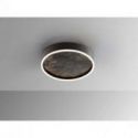 Stone Plafón Led Cct Negro 40d de Schuller