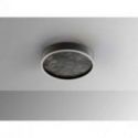 Stone Plafón Led Cct Negro 40d de Schuller