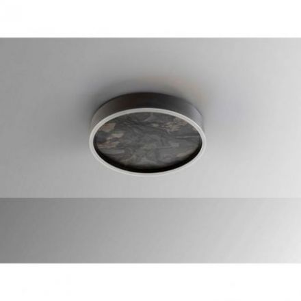 Stone Plafón Led Cct Negro 40d de Schuller