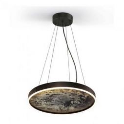 Stone Lámpara Led Cct Negra 60d de Schuller