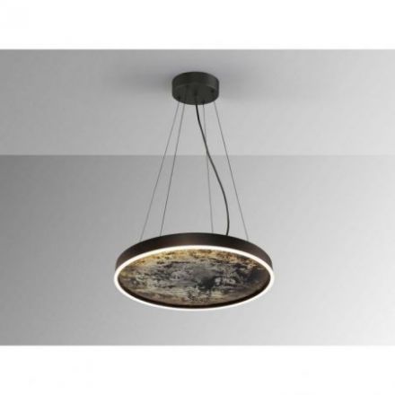 Stone Lámpara Led Cct Negra 60d de Schuller