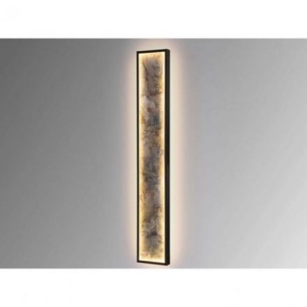 Stone Aplique Plafón Led Cct Negro L100 de Schuller