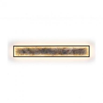 Stone Aplique Plafón Led Cct Negro L100 de Schuller