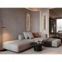 Stone Aplique Plafón Led Cct Negro L100 de Schuller