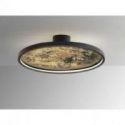 Stone Aplique Plafón Led Cct Negro D60 de Schuller