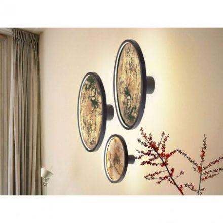 Stone Aplique Plafón Led Cct Negro D60 de Schuller