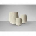 Terras I Set 3 Maceteros Beige de Schuller Terras I Set 3 Maceteros Beige de Schuller