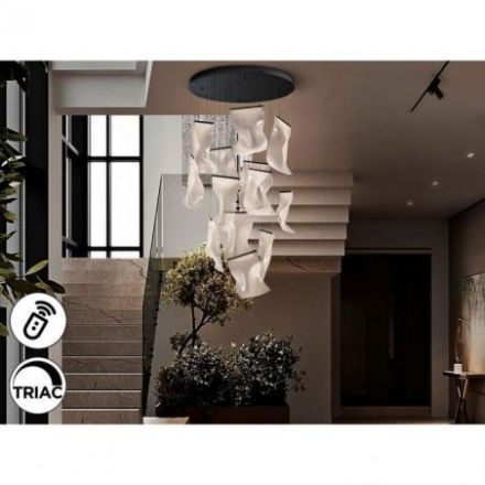 Velos  Lámpara 13l Negro Dimable de Schuller