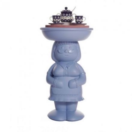 Frontal Frontal Amanda de Slide color azul Powder Blue