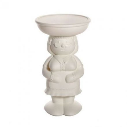 Frontal Frontal Amanda de Slide color blanco Milky White