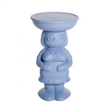 Frontal Frontal Mesita auxiliar Amanda de Slide color azul Powder Blue