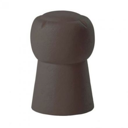 Taburete Cin Cin de Slide color marrón Chocolate Brown