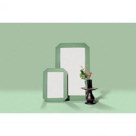 Espejo Cordiale Mirror de Slide color verde Malva Green