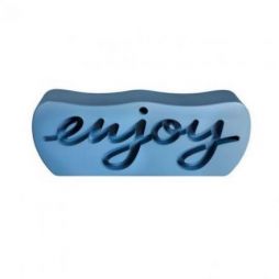 Frontal Banco Enjoy de Slide color azul Powder Blue
