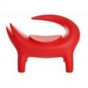 Frontal Frontal Kroko de Slide color rojo Flame Red Frontal Frontal Kroko de Slide color rojo Flame Red