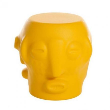 Taburete Threebu de Slide color amarillo Saffron Yellow