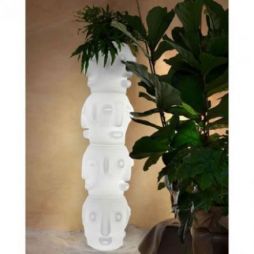 Maceta Threebu Totem Pot Light de Slide