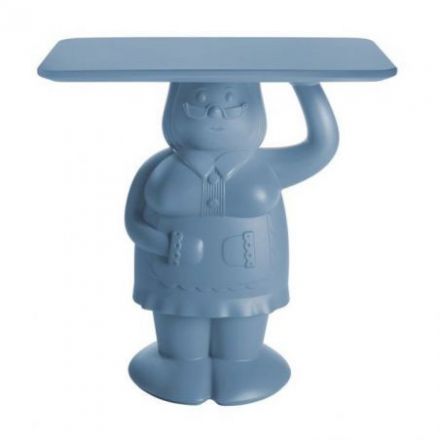 Mesita auxiliar Together de Slide color azul Powder Blue