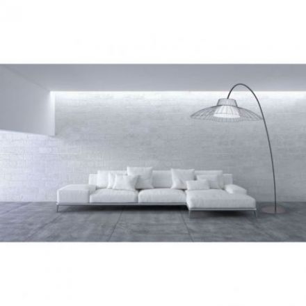 Lámpara de pie Curvy de Flam & Luce