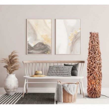 Lámpara de pie Maui de Flam & Luce