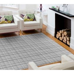 Alfombra Scott en polipropileno y poliéster