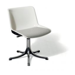 Modus, silla giratoria, de altura regulable con tapizado para asiento