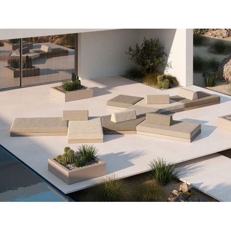 Puff de forma pentagonal Pixel