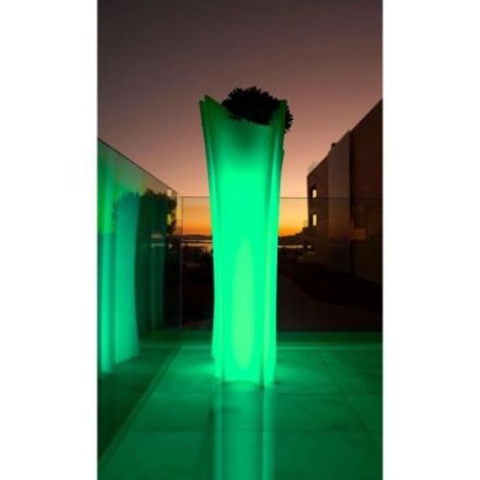 Macetero con luz Alma de Vondom