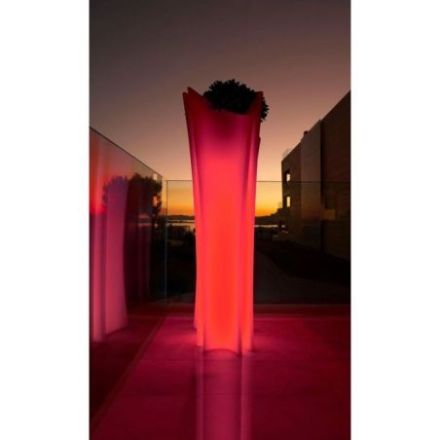 Macetero con luz Alma de Vondom
