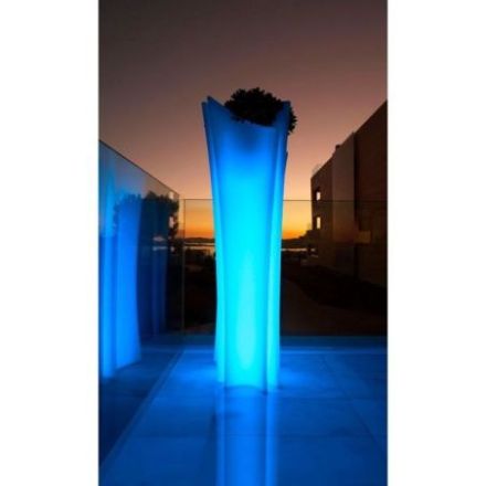 Macetero con luz Alma de Vondom