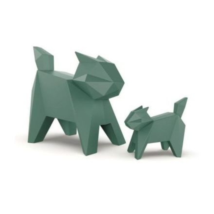 Koneko, figura de líneas geométricas en tamaño pequeño de Vondom