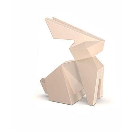 Kousagi, figura papiroflexia con forma de conejo tamaño pequeño de Vondom