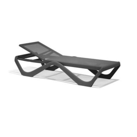 Tumbona Love apilable en colores vivos interior y exterior de Vondom