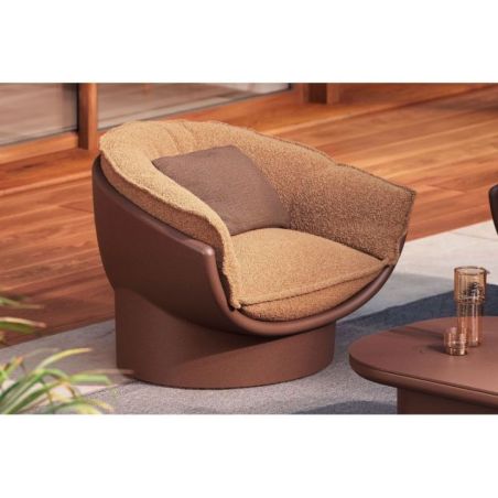 Butaca colección Luna en polietileno reciclable de Vondom