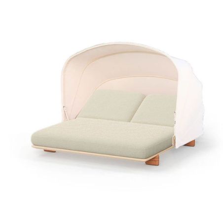 Daybed Milos con capota parasol de Vondom