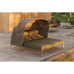 Daybed Pasadena con parasol de Vondom
