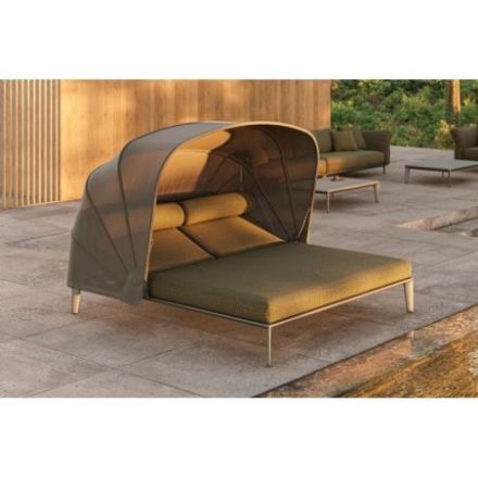 Daybed Pasadena con parasol de Vondom
